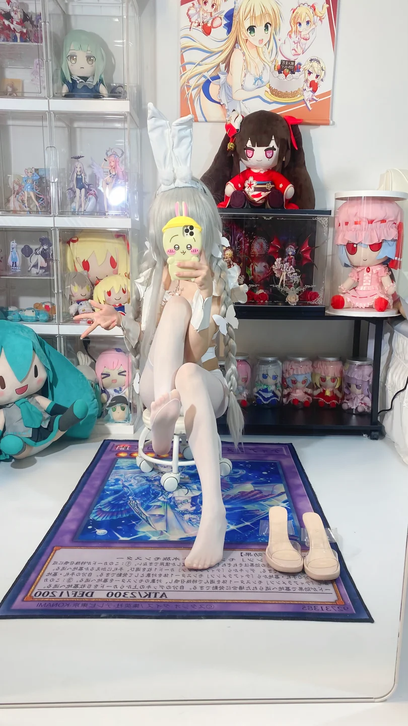 白栎Shirly - 碧蓝航线 恶毒白兔 [66P,10V-1.2GB] tg@simisebaisi 【丝足阁】041.webp